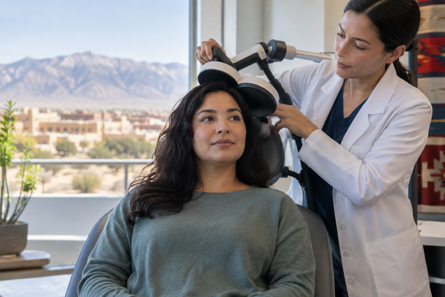 UNM Study to Examine TMS for Long COVID Symptoms